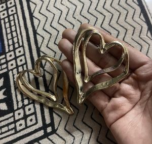 Heart Drop Earrings