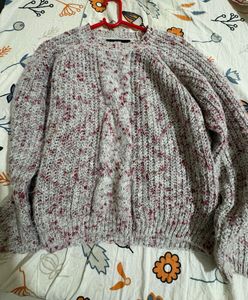 Cozy Speckled Knit Sweater