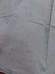 Sky Blue Hand-Embroidered Chikankari Kurta