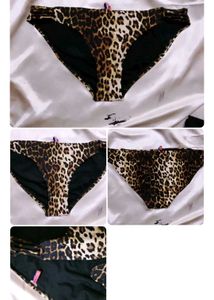 Leopard Print Bikini Top