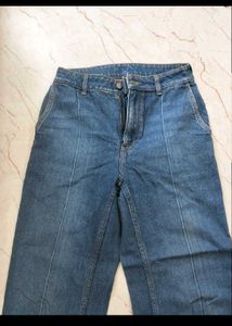 Stylish Blue Flare Jeans
