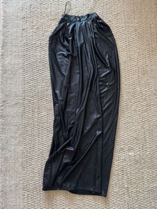 Elegant Black Maxi Skirt