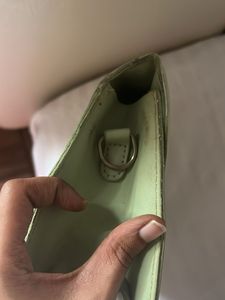 Chic Quilted Green Clutch Bag