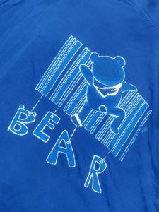 Blue Bear Graphic T-Shirt