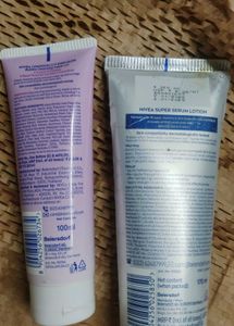 NIVEA Super Serum Lotion + Luminous Face Wash