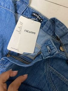 Distressed Denim Jumpsuit