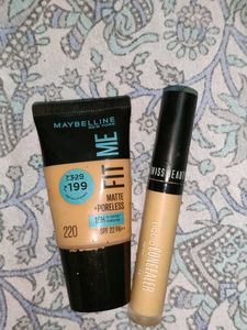 Maybelline Fit Me Foundation & concealer