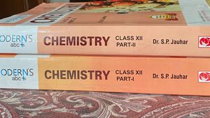 Modern's Chemistry Class XII Part I &amp; II