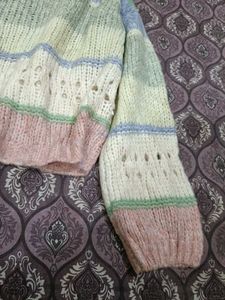 Cozy Striped Knit Cardigan