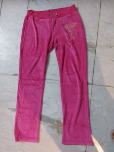 Velvet Jacket , Velvet Pink Lower Upto 32 Waist