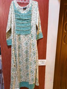 Beautiful Printed Kurta with pants