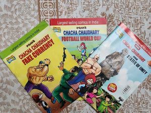 Chacha Chaudhary Comic Book Set