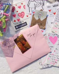 Full birthday hamper with customized photo