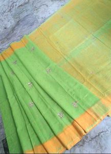 BRAND New fancy fastive saree light weight &amp; fall