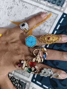 Assorted Fashion Rings combo