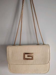 White Sling Bag