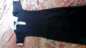 Chic Black Ribbed Collared Top