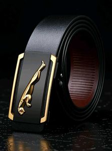 Brand New Jaguar Buckle Gold Synthetic Belt
