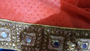 Orange Colour Ki Bahut Hi Pyari Sarees