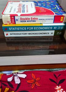 Combo of Class XI Economics &amp; Accounts Books