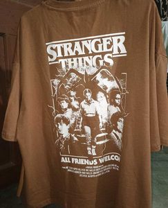 Stranger Things Graphic Oversized T-Shirt