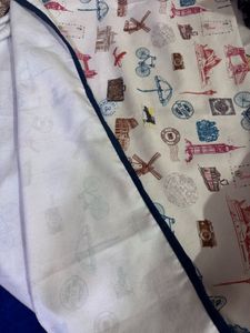 Travel Print Throw Blanket