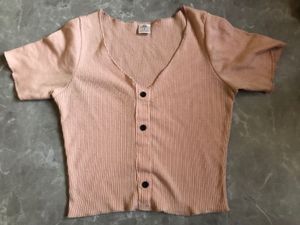 SSS cute Pink Crop Top