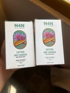 N4N Saffron & Chandan Night Repair Serum