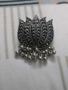Lotus Design Dangle Earrings