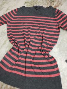 Striped Knit Top