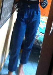 High Waist Straight Leg Denim Jeans