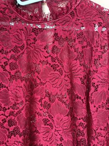 Elegant Lace Long Sleeve Top