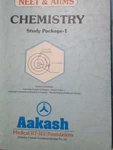 Aakash Chemistry Study Packages