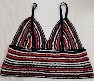 knit strip  top