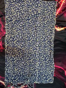 y2k floral reversible Mini wrap skirt