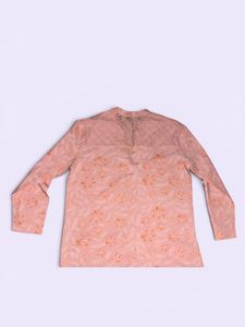 Pretty Peach Floral Kurta