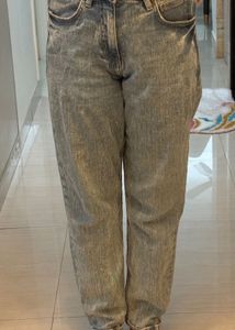 Mango Mom Jeans Light Wash