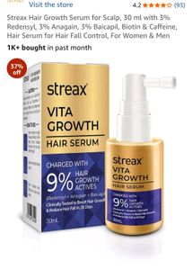 Streax Vita Growth Hair Serum - 30ml