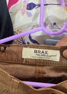 Brown Wide leg Jean