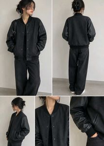 Black Bomber Jacket