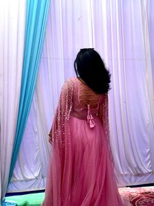 Pink Color Gown