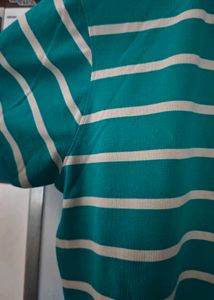 Men's Striped Polo Shirt