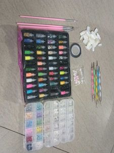 nail glitter colour