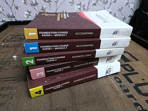 CA Foundation Course Textbooks - Accounting, Busin