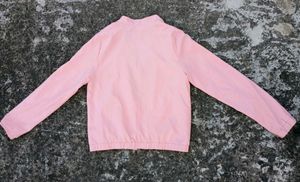Baby Pink Bomber Jacket