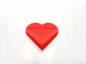 💖 Personalized Hidden Heart – V