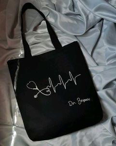 Hand Embroidered Tote Bag 👜