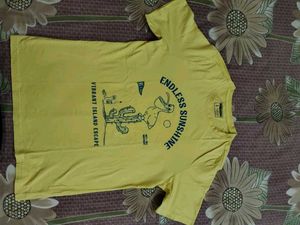 Yellow Graphic T-Shirt