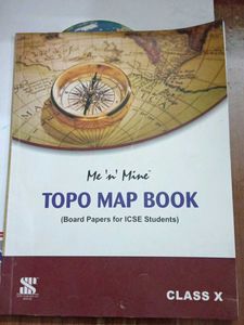 Icse 10 Topo Map Book
