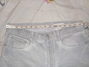 Men's Grey Denim slim fit Shorts